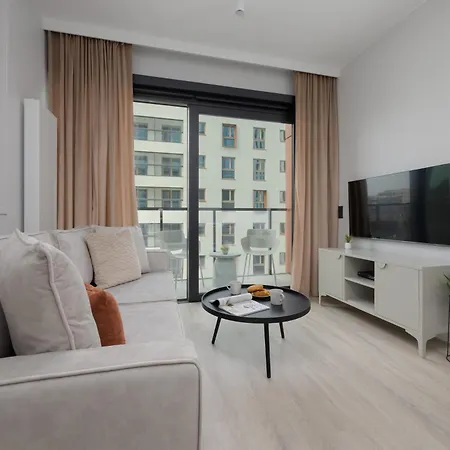 公寓 Towarowa Towers Prestigious With Ac & Parking In By Renters Prestige *