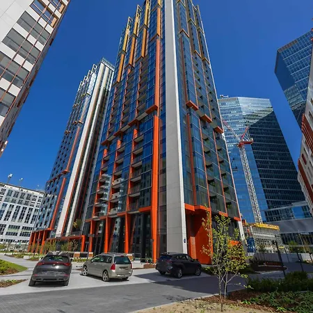 Appartement Towarowa Towers Prestigious With Ac & Parking In By Renters Prestige Varsovie