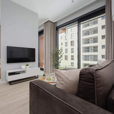 Towarowa Towers Prestigious With Ac & Parking In By Renters Prestige 公寓 华沙