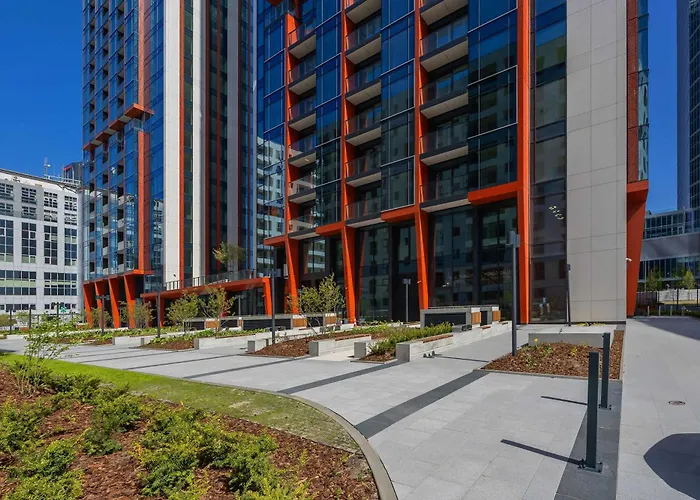 Apartment Towarowa Towers Prestigious With Ac & Parking In By Renters Prestige *