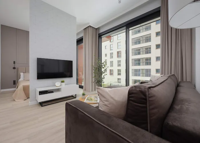 Towarowa Towers Prestigious With Ac & Parking In By Renters Prestige Apartment Warsaw