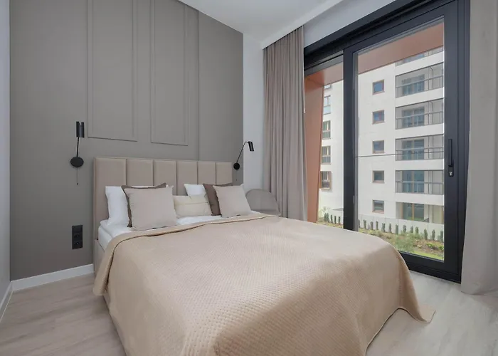 Apartment Towarowa Towers Prestigious With Ac & Parking In By Renters Prestige Warsaw